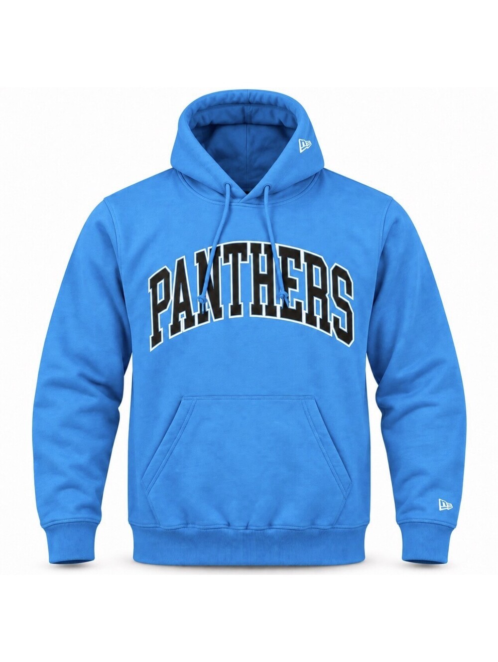 New Era Carolina Panthers Hoodie Men’s Large Blue NFL Pullover Sweatshirt (Read)